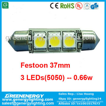 o festão 3smd do festão 37mm conduziu o englamento marinho do poder do bulbo da luz alta auto a poupança de energia grande qulity